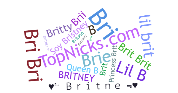 Nicknames for Britney