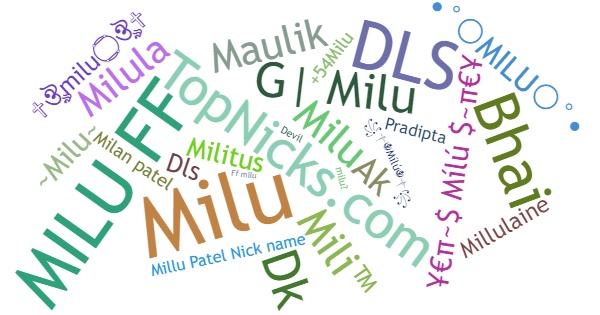 Nicknames for Milu