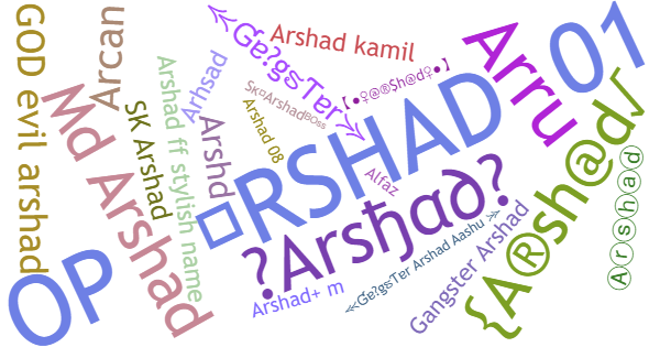 Nicknames for Arshad