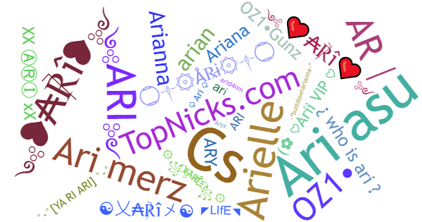 Nicknames for Ari