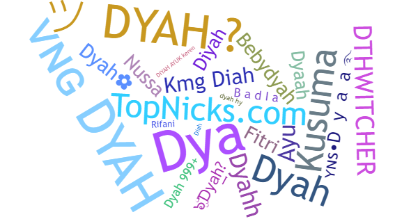 Nicknames for Dyah