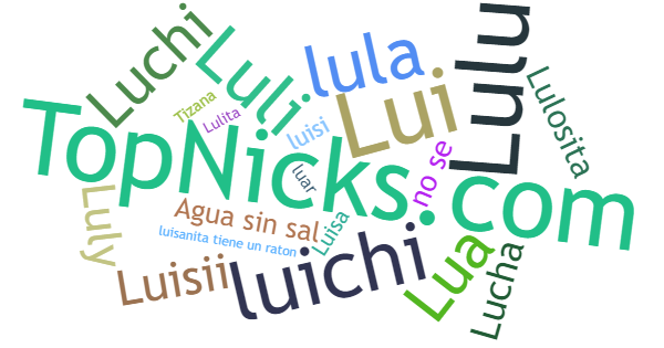 Nicknames for Luisana