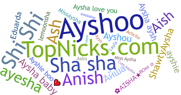 Nicknames for Aysha