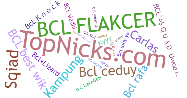 Nicknames for BCL