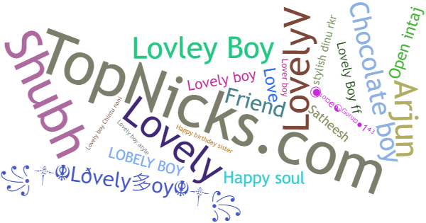 Nicknames for Lovelyboy