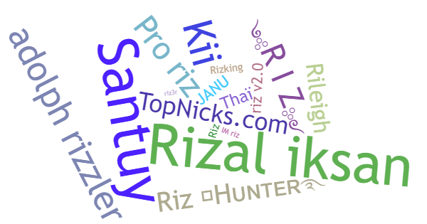 Nicknames for Riz