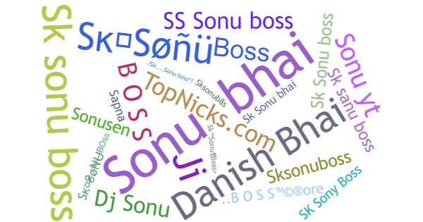 Nicknames for Sksonuboss