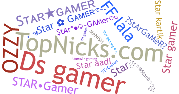 Nicknames for StarGamer