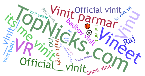 Nicknames for Vinit