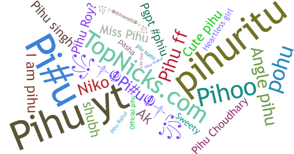 Nicknames for Pihu