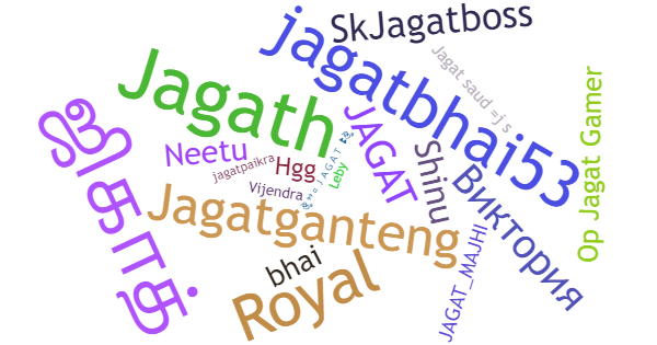 Nicknames for Jagat