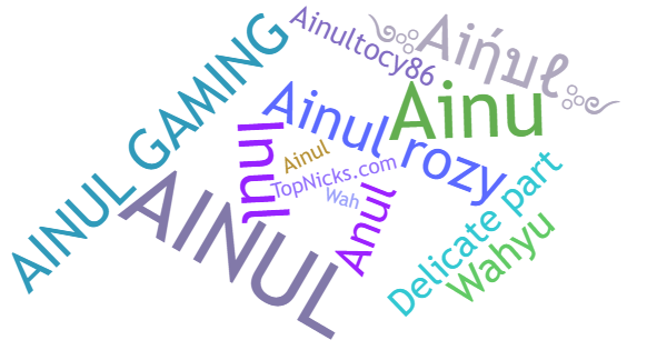 Nicknames for Ainul