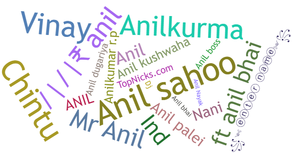 Nicknames for Anilkumar