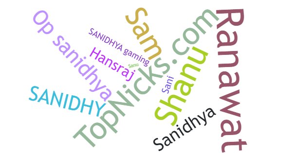 Nicknames for Sanidhya