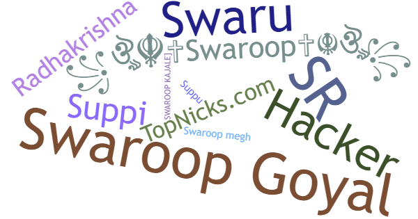 Nicknames for Swaroop