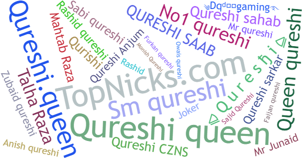 Nicknames for Qureshi