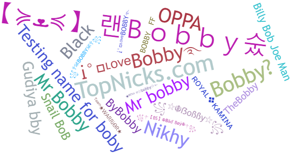 Nicknames for Bobby