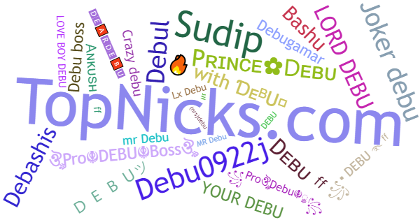 Nicknames for Debu