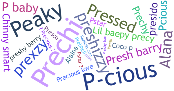 Nicknames for Precious