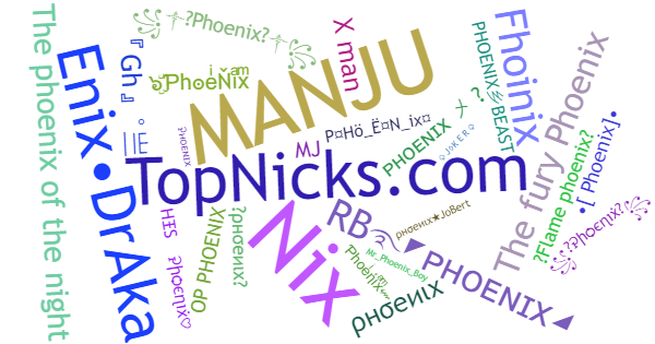 Nicknames for Phoenix