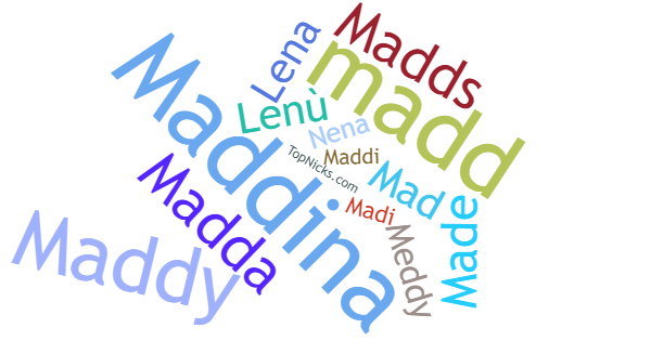 Nicknames for Maddalena