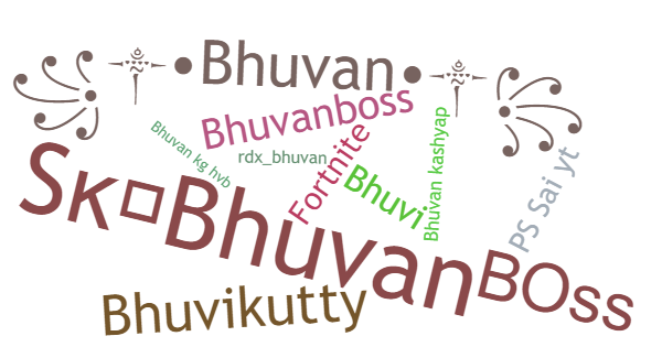 Nicknames for Bhuvan