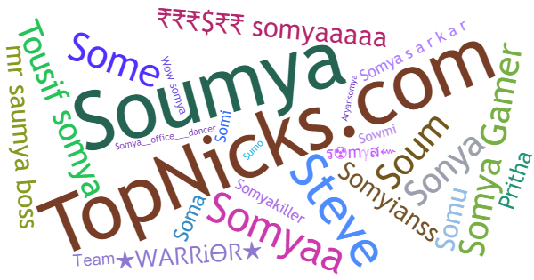 Nicknames for Somya