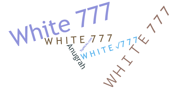 Nicknames for White777