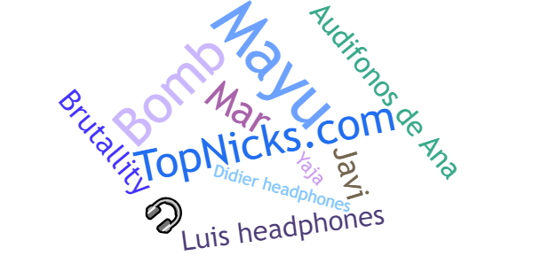 Nicknames for Audifonos