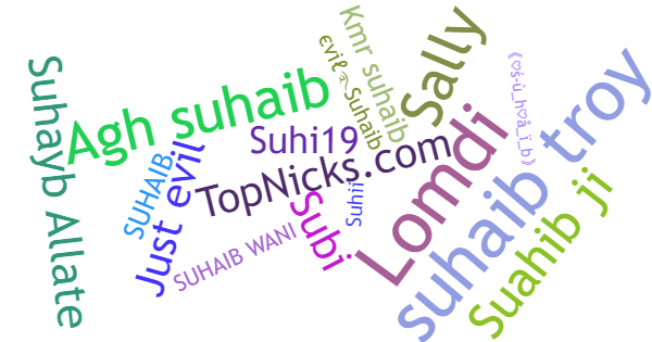 Nicknames for Suhaib