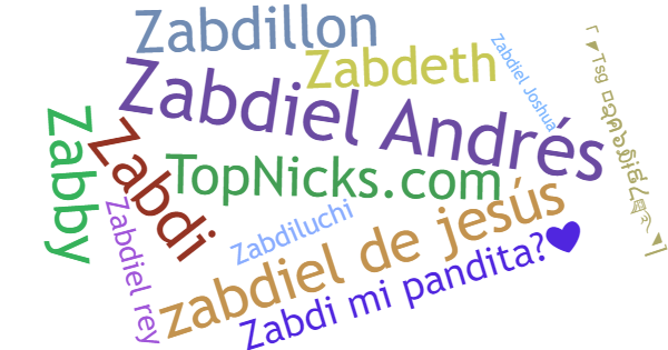 Nicknames for Zabdiel