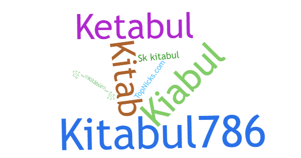 Nicknames for Kitabul