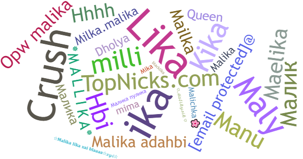 Nicknames for Malika