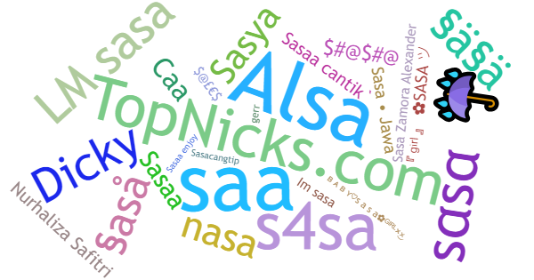 Nicknames for Sasa