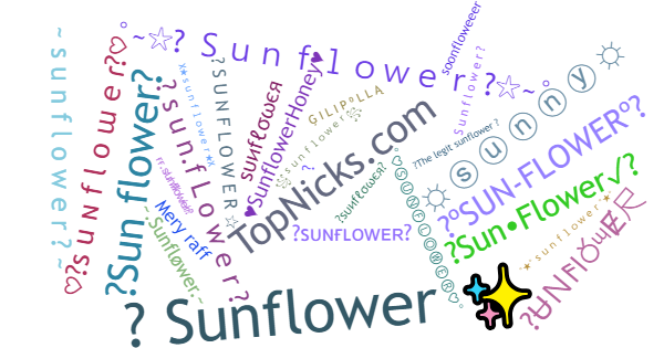 Nicknames for Sunflower