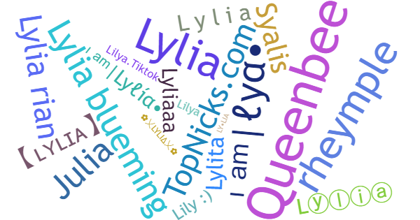 Nicknames for Lylia