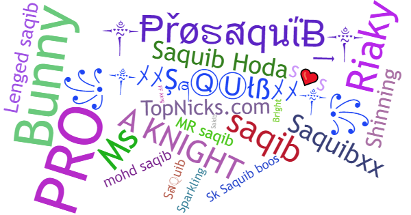 Nicknames for Saquib