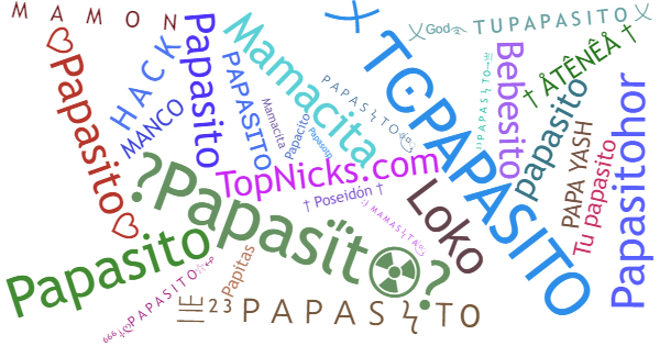 Nicknames for Papasito