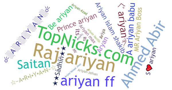 Nicknames for Ariyan