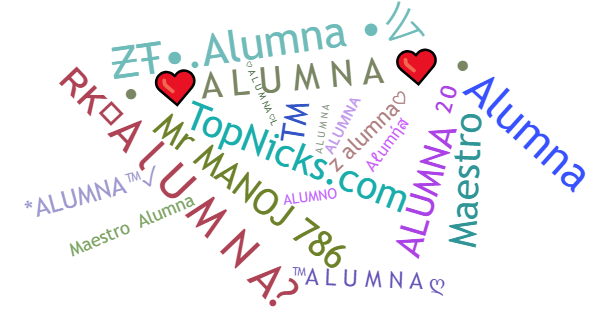 Nicknames for Alumna