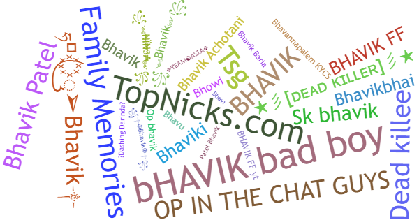 Nicknames for Bhavik