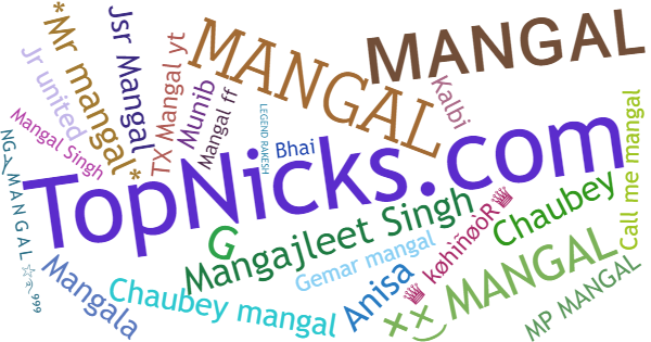 Nicknames for Mangal