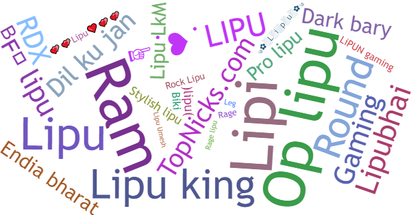 Nicknames for Lipu