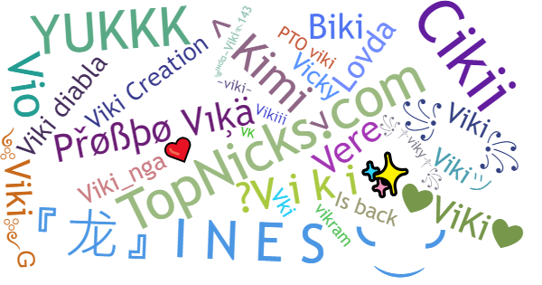 Nicknames for Viki