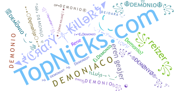 Nicknames for Demonio