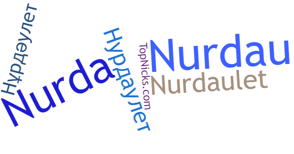 Nicknames for Nurdaulet