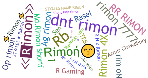 Nicknames for Rimon