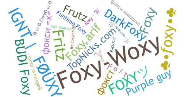 Nicknames for Foxy