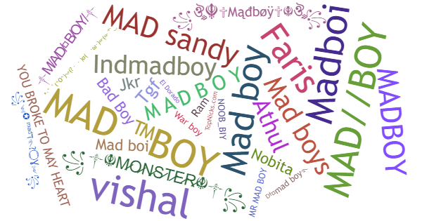 Nicknames for Madboy