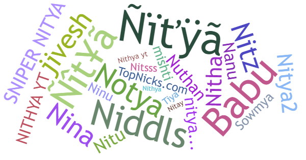 Nicknames for Nitya